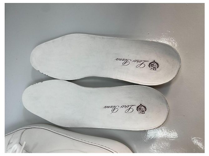 Sneakers Loro Piana in pelle bianca - vista 11