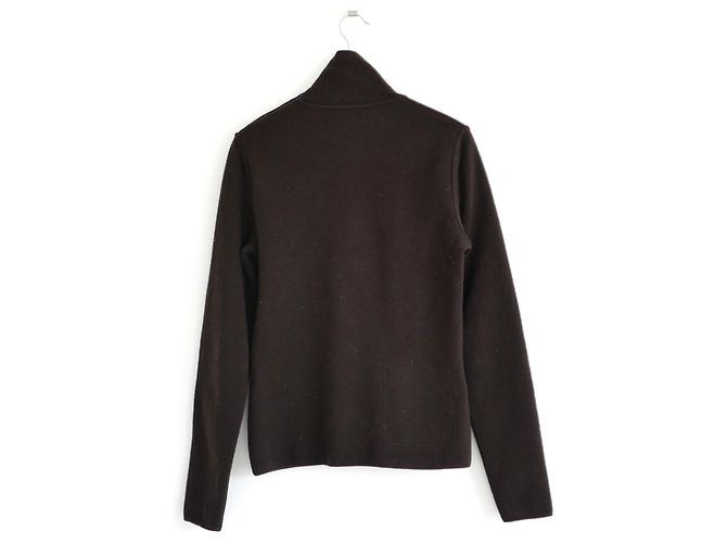 Pull en laine Prada Sport Linea Rossa à col roulé - vue 3