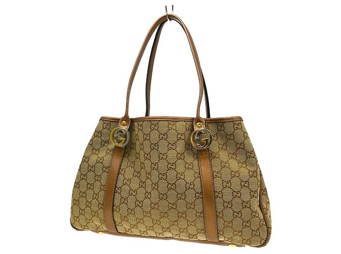 Gucci Twins GG Canvas with Leather Medium - vista 2