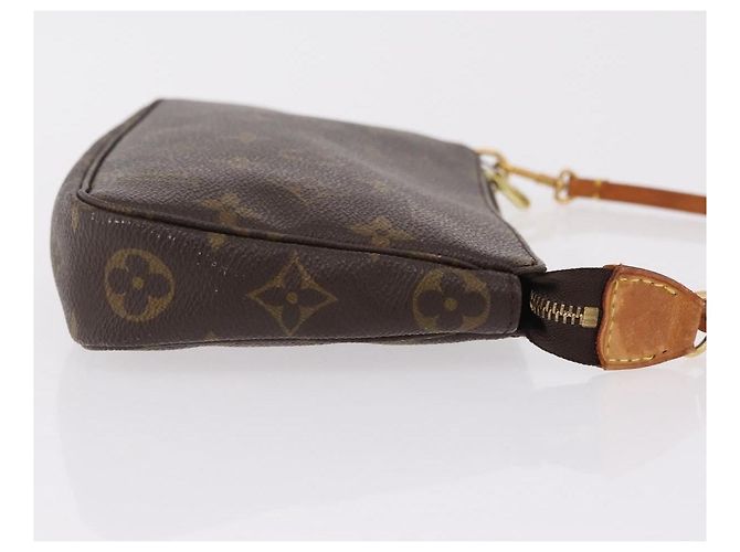 Louis Vuitton Pochette Accessoires NM Monogram Canvas Castaño - vista 3