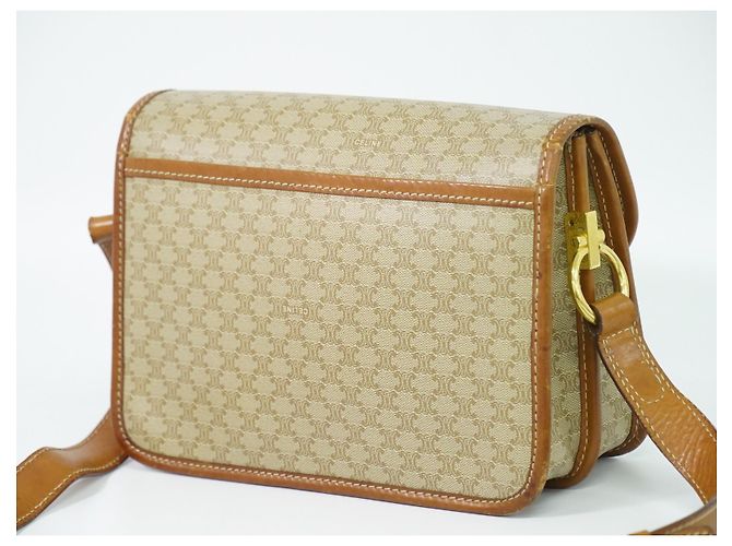 Edge Céline Celine Vintage Macadam Canvas and Leather - Ansicht 2