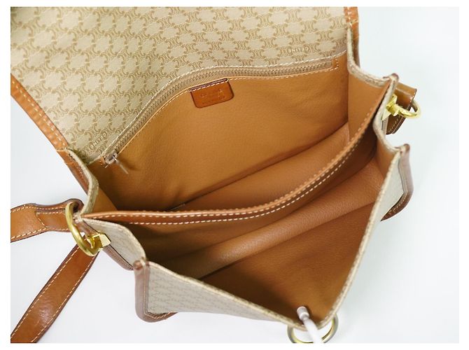 Edge Céline Celine Vintage Macadam Canvas and Leather - Ansicht 4