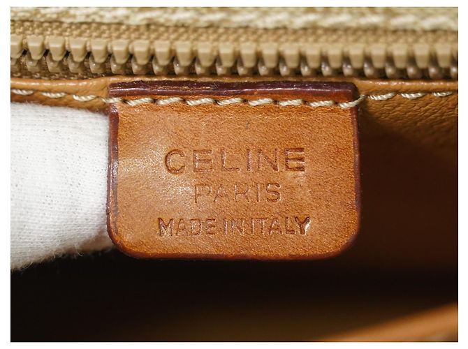 Edge Céline Celine Vintage Macadam Canvas and Leather - Ansicht 5