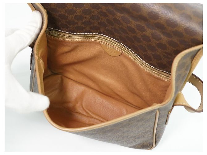Edge Céline Celine Vintage Macadam Canvas and Leather - view 4