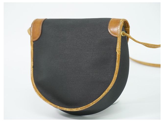 Borsa a tracolla Christian Dior CD in tela e pelle - vista 2