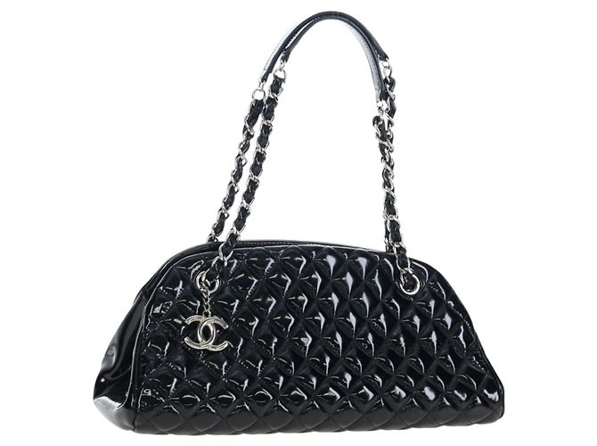 Chanel Just Mademoiselle Quilted Patent Small - Ansicht 3