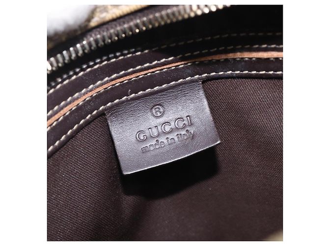 Gucci Messenger-Tasche mit Fronttasche mit Reißverschluss aus GG coated Canvas medium - Ansicht 6