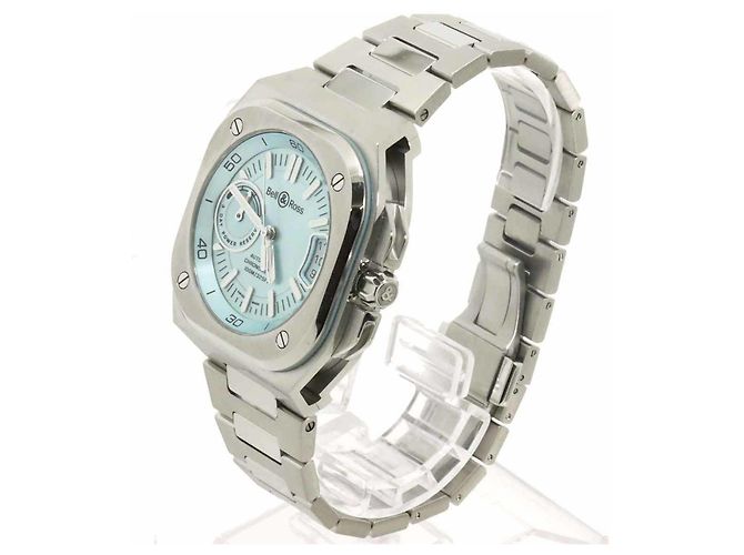 Orologio da uomo Bell & Ross BR-X5 Ice Blue Steel - vista 4