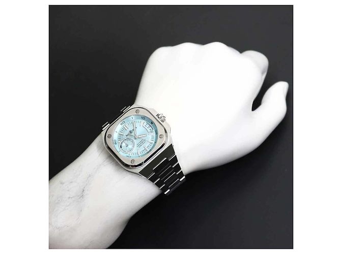 Orologio da uomo Bell & Ross BR-X5 Ice Blue Steel - vista 5
