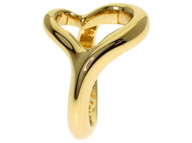 Autre Marque Tiffany & Co. Open Heart Ring aus Gelbgold - Ansicht 3