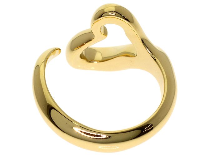 Autre Marque Tiffany & Co. Open Heart Ring aus Gelbgold - Ansicht 4