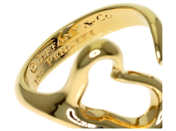 Autre Marque Tiffany & Co. Open Heart Ring aus Gelbgold - Ansicht 5