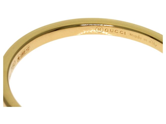 Anillo Gucci Interlocking #8 en oro amarillo de 18K - vista 6