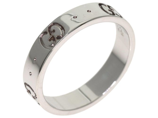 Anello Gucci Icon #9 in oro bianco 18K - vista 2
