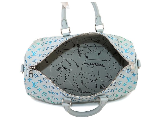 Sac à main Boston Louis Vuitton Keepall Bandoliere 45 - vue 7