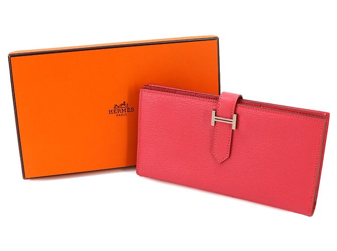 Hermès Hermes Bearn Soufflet Bi-fold langes Portemonnaie - Ansicht 2