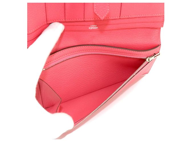 Hermès Hermes Bearn Soufflet Bi-fold langes Portemonnaie - Ansicht 8