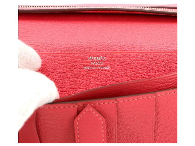 Hermès Hermes Bearn Soufflet Bi-fold langes Portemonnaie - Ansicht 9