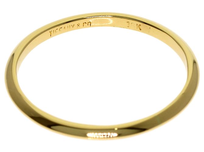 Autre Marque Tiffany & Co. Knife Edge Ring in 18K Gelbgold - Ansicht 4