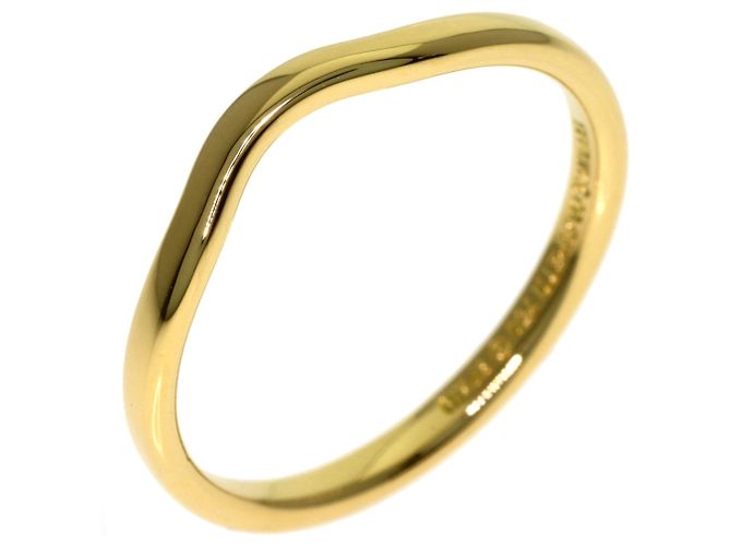 Autre Marque Anello Fascia Curva Tiffany & Co. in Oro Giallo 18K - vista 2