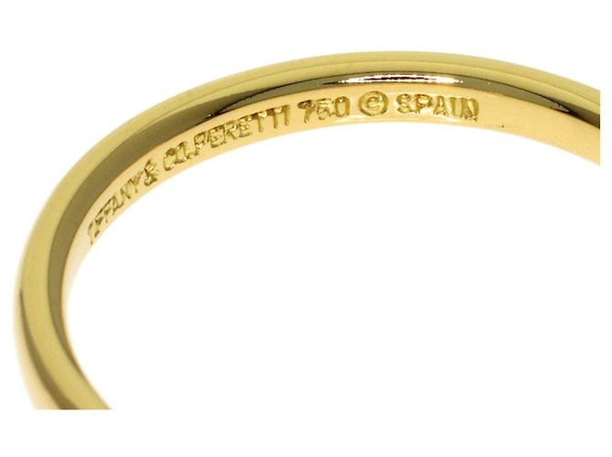Autre Marque Anello Fascia Curva Tiffany & Co. in Oro Giallo 18K - vista 5