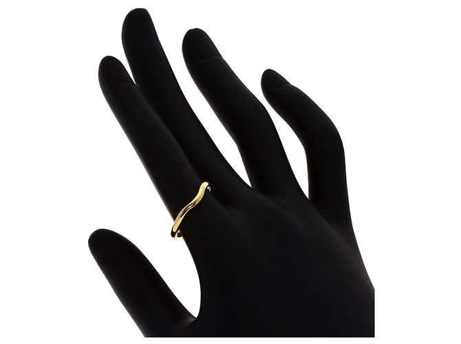 Autre Marque Anello Fascia Curva Tiffany & Co. in Oro Giallo 18K - vista 6