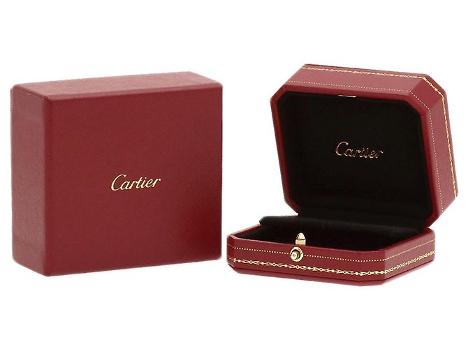Orecchini Cartier Nuage in diamanti e oro bianco 18K - vista 7