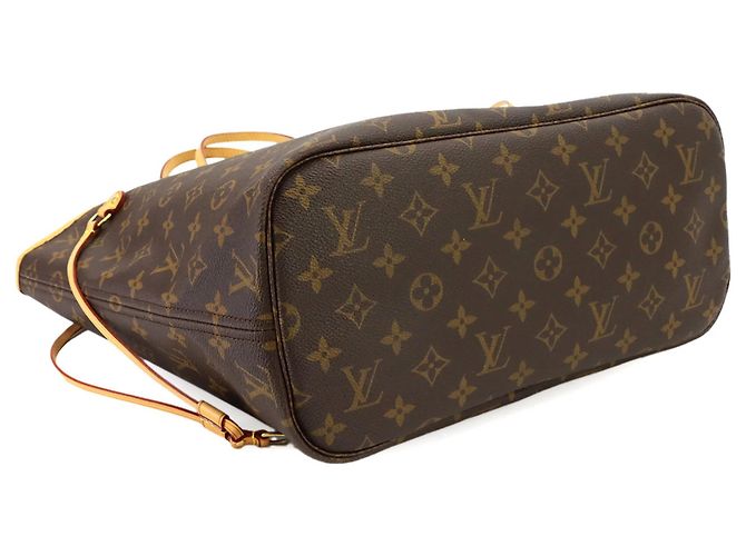 Sac à main cabas Louis Vuitton Neverfull MM Monogram - vue 4