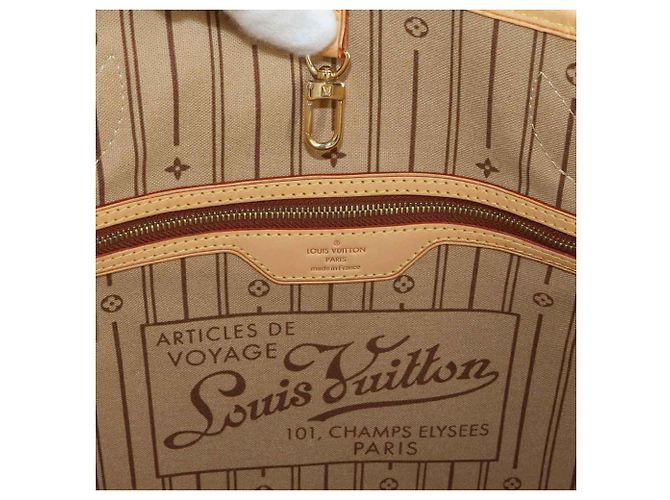 Sac à main cabas Louis Vuitton Neverfull MM Monogram - vue 7