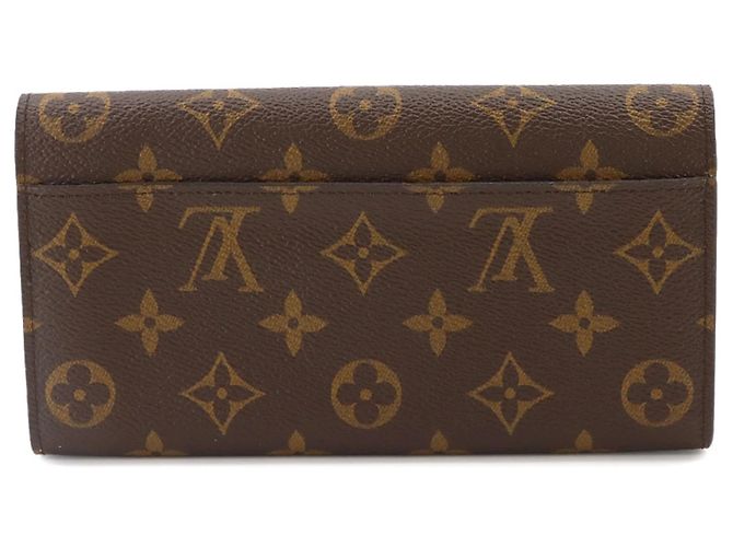 Louis Vuitton Monogram Portefeuille Sarah Bi-fold Long Wallet - vista 3