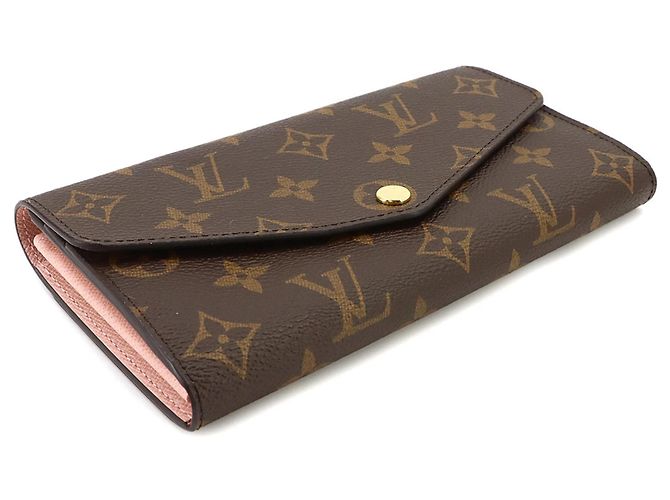 Louis Vuitton Monogram Portefeuille Sarah Bi-fold Long Wallet - vista 4