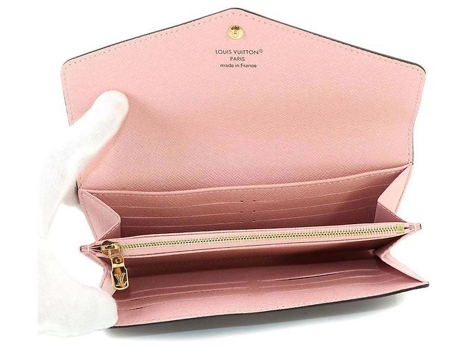 Louis Vuitton Monogram Portefeuille Sarah Bi-fold Long Wallet - vista 6