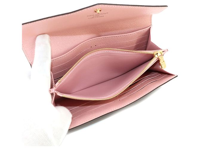 Louis Vuitton Monogram Portefeuille Sarah Bi-fold Long Wallet - vista 7