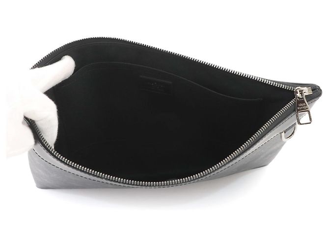 Louis Vuitton Monogram Eclipse Pochette Discovery Clutch - vista 5