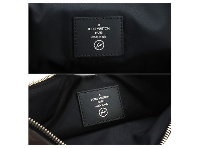 Borsa a mano Louis Vuitton Fragment Monogram Macassar Cabas Light Tote - vista 8