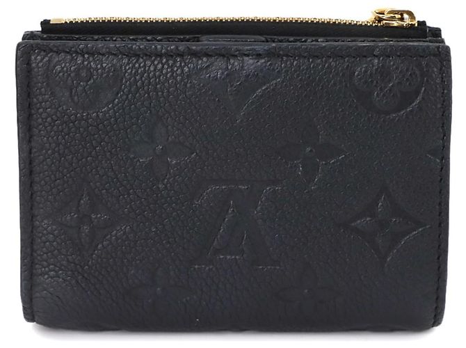 Louis Vuitton Monogram Empreinte Portefeuille Lisa Bi-fold Wallet Noir - vista 3