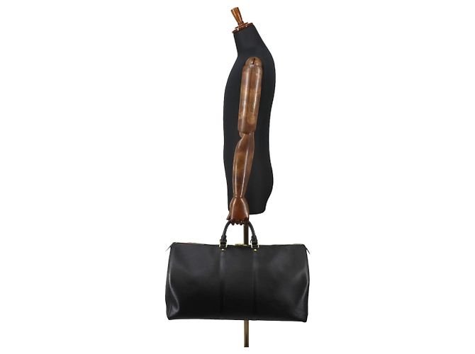 Borsa Louis Vuitton Epi Keepall 55 - vista 10