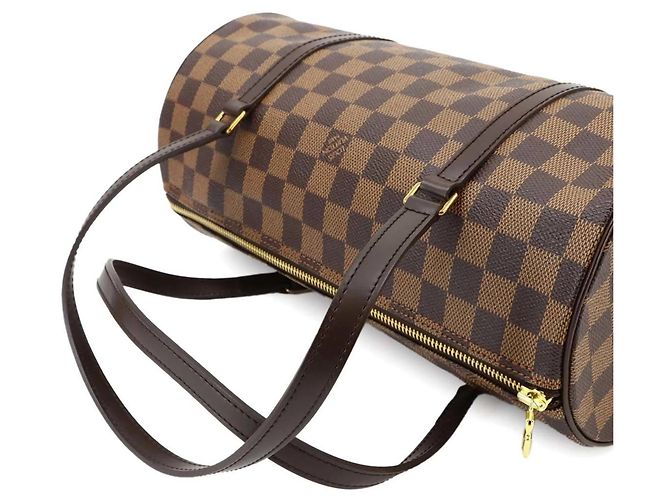 Borsa Louis Vuitton Papillon 30 Damier - vista 5