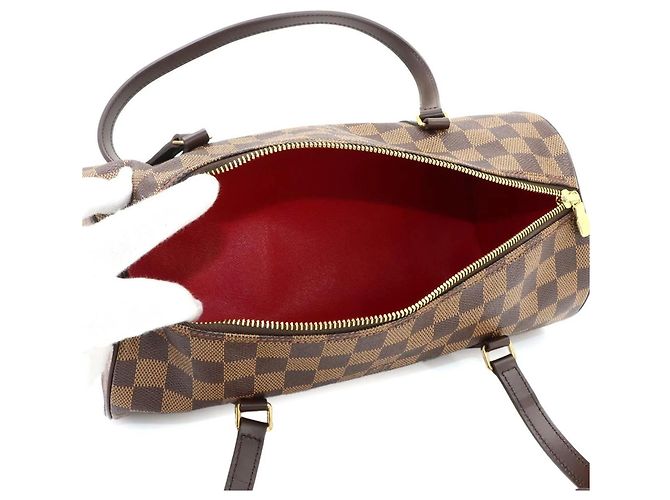Borsa Louis Vuitton Papillon 30 Damier - vista 6