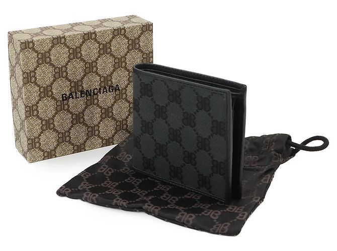 Cartera bi-fold Balenciaga x Gucci Hacker Project - vista 2