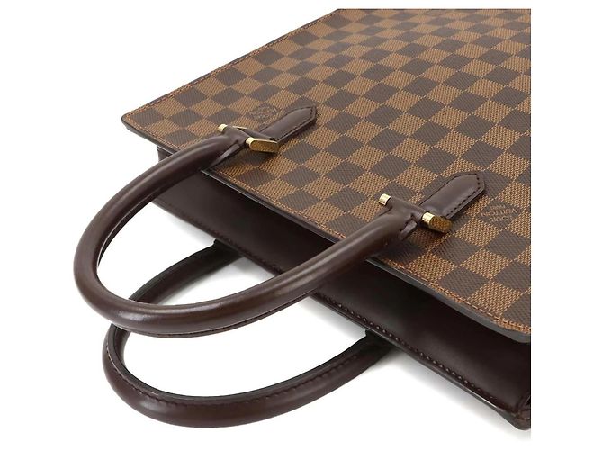Sac à main cabas Louis Vuitton Damier Venice PM - vue 5