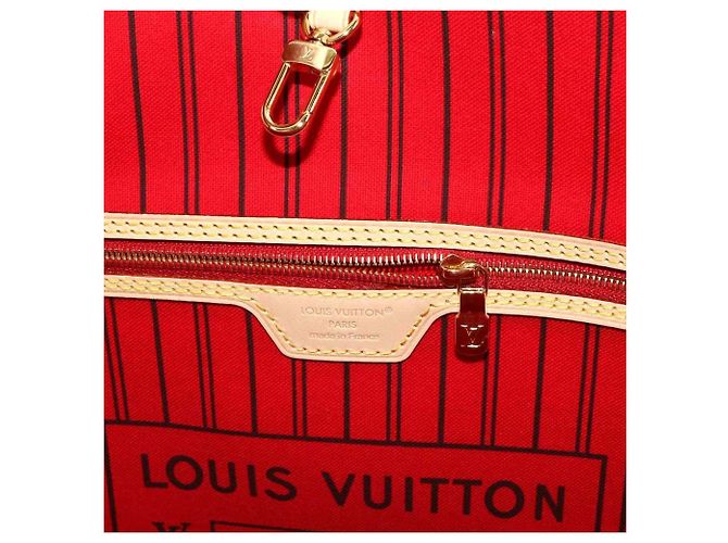 Sac à main cabas Louis Vuitton Neverfull MM Monogram - vue 7