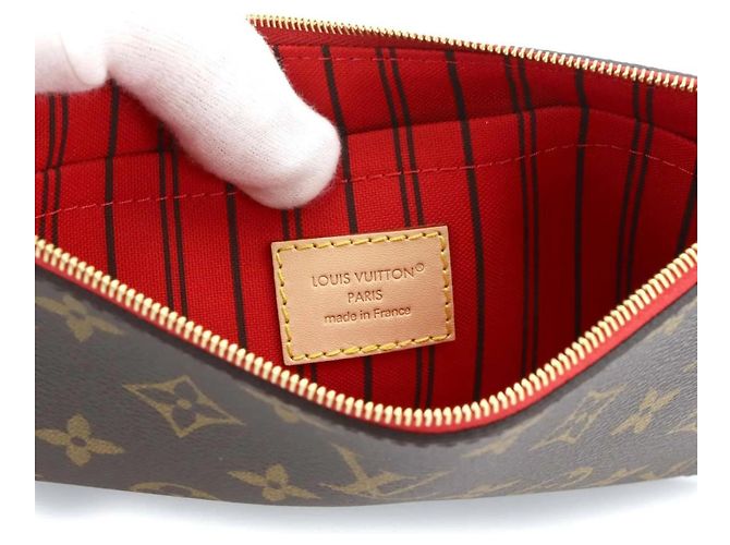 Sac à main cabas Louis Vuitton Neverfull MM Monogram - vue 8