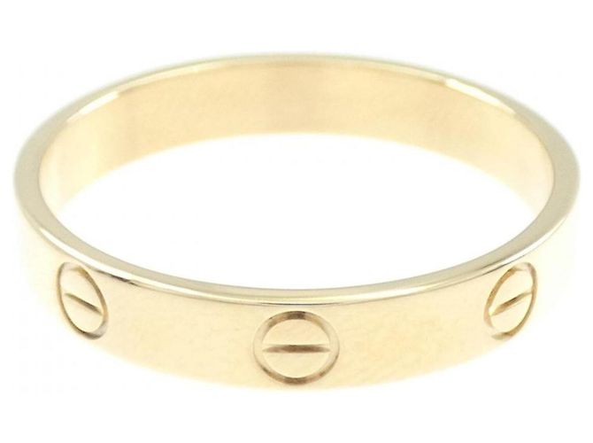 Anello Cartier Mini Love in oro rosa - vista 2