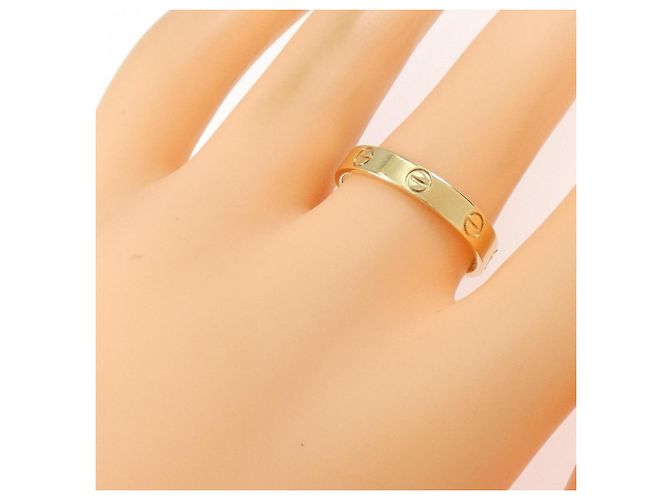 Anello Cartier Mini Love in oro rosa - vista 4