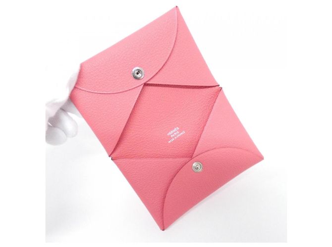 Hermès Portacarte Hermes Calvi - vista 3