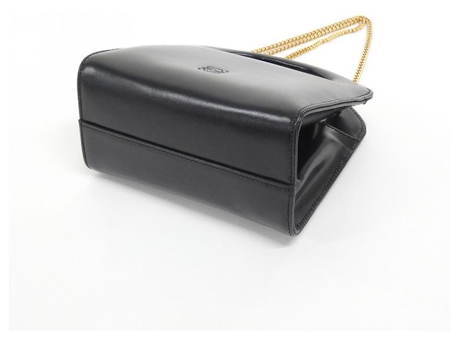 Sac à main Loewe en cuir noir - vue 3