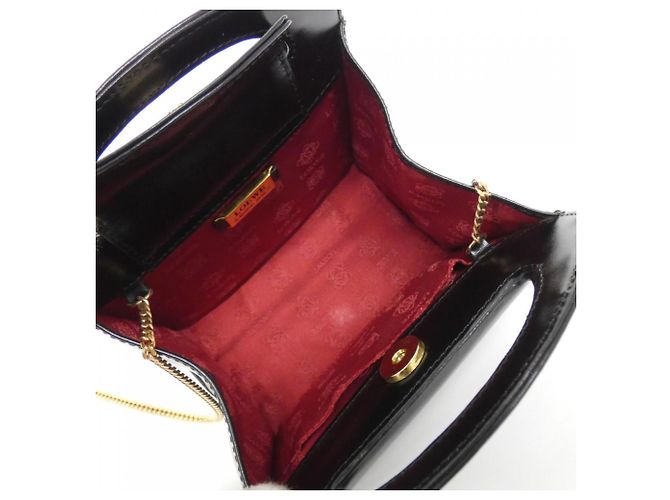 Sac à main Loewe en cuir noir - vue 8