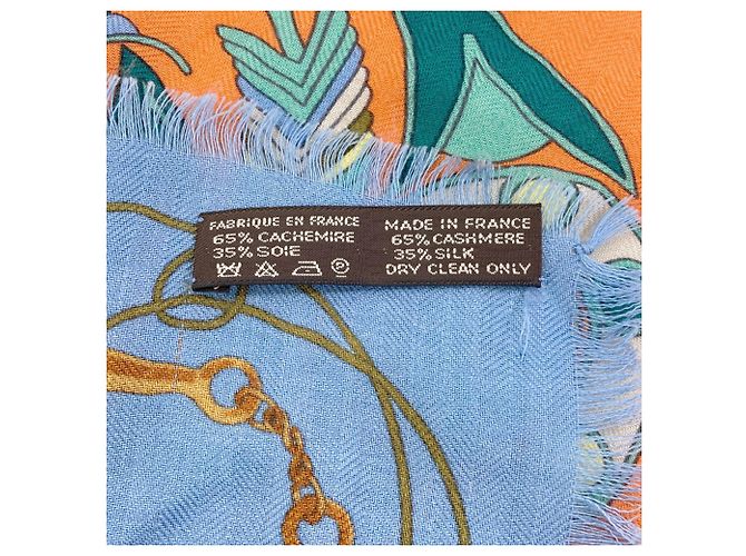 Hermès Lenço de seda Hermes Carre 90 Folklore - vista 6