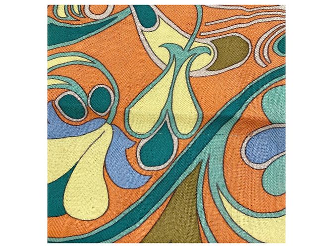 Hermès Lenço de seda Hermes Carre 90 Folklore - vista 7